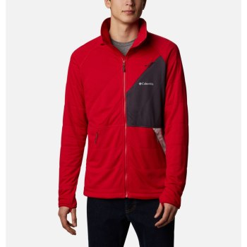 Columbia Jas Heren, Parkdale Point Full Zip Blauw Rood, 36RDGUQXS